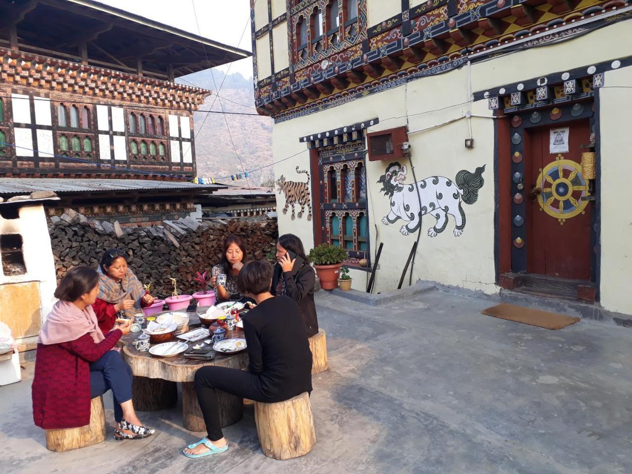 Chimi Lhakhang Village Homestay Punākha Eksteriør bilde